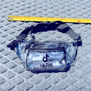 Tik Tok clear Fanny pack